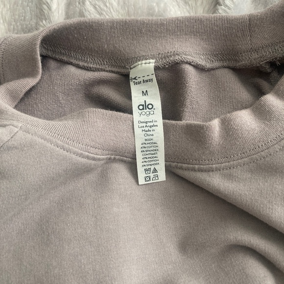 Alo Yoga Cropped Sweatshirt - Picture 3 of 3